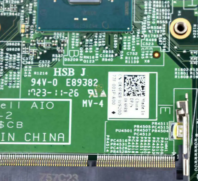 Dell M6RVR moederbord