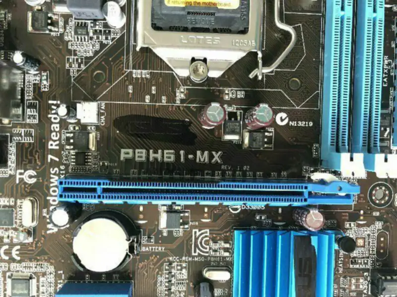 Asus P8H61-MX MicroATX moederbord