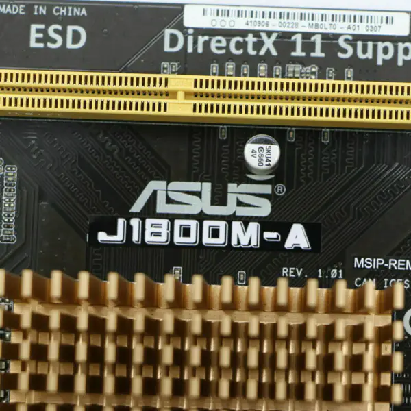 Asus J1800M-A moederbord