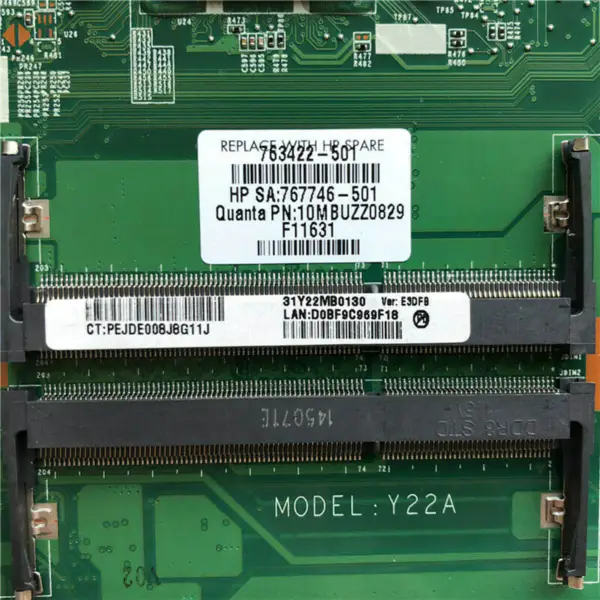 HP 767746-501 moederbord