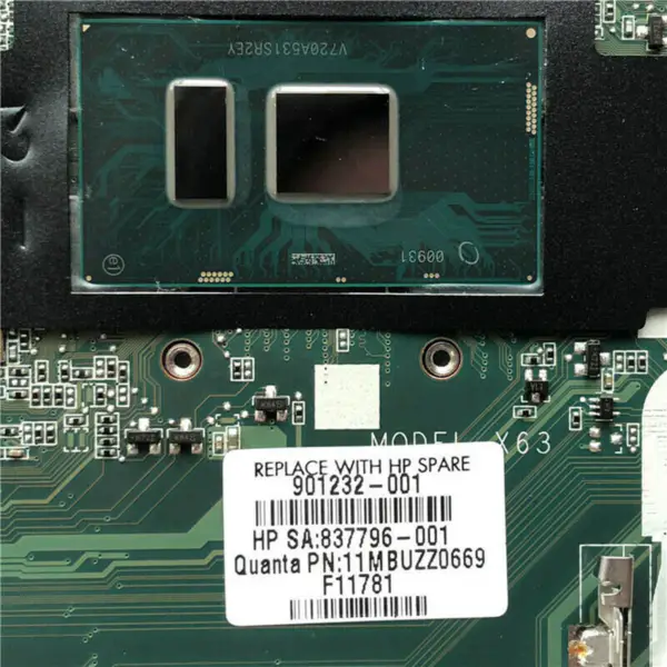 HP 837796-001 moederbord