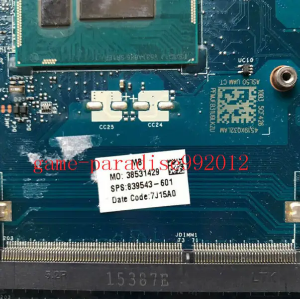 HP 839543-601 moederbord