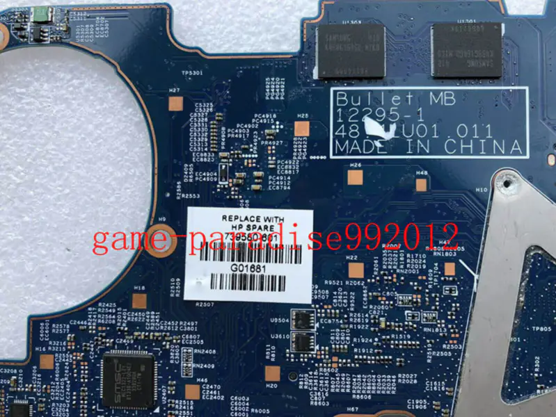 HP 739580-601 moederbord