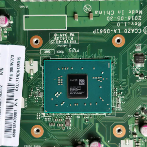 Lenovo 00UW373 LA-D961P moederbord