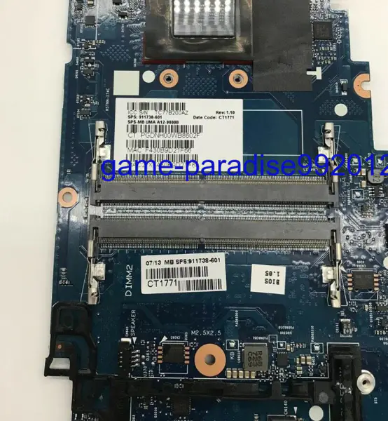 HP 911738-601 moederbord