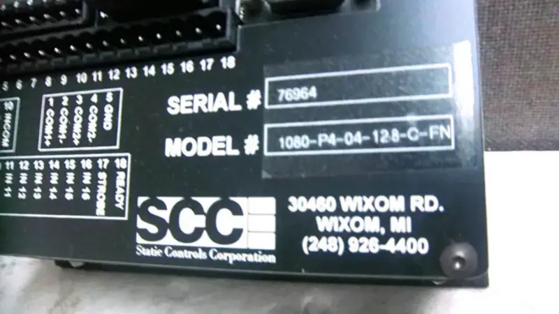 SCC STATISCHE BESTURINGEN 1080P404128CFN