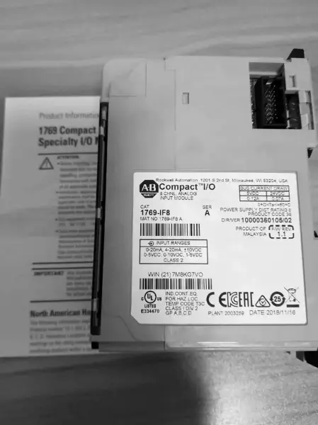 Allen-Bradley 1769-IF8 1769-IF8/A module