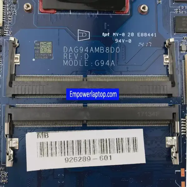 HP 255 G5 15-BA BDL51 LA-D711P 854962-001 854962-601 A8-7410 CPU Laptop Moederbord