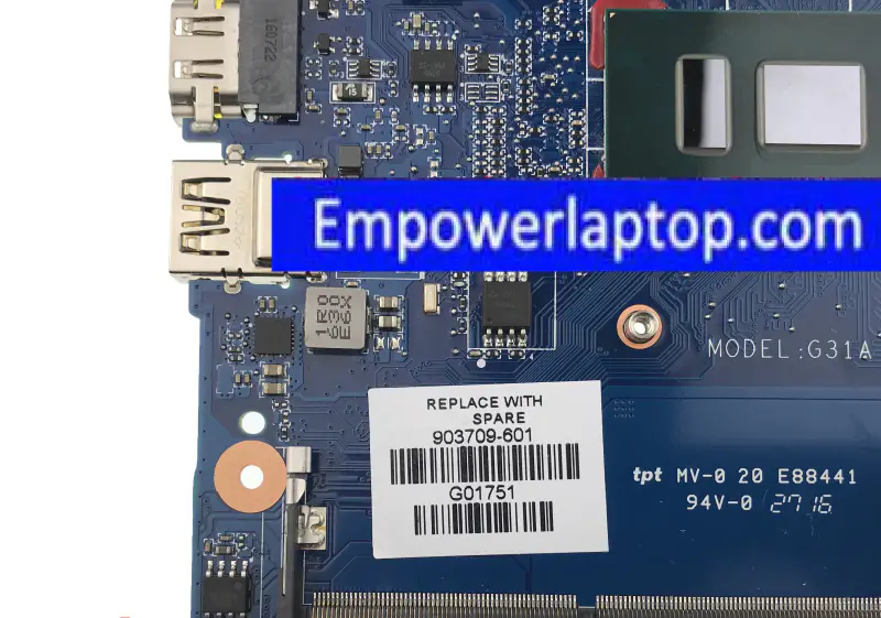 HP Probook 450 G2 784118-001 784118-501 ZPL40/ZPL50/ZPL70 LA-B181P Moederbord