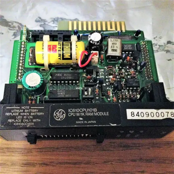 ALGEMENE ELEKTRISCHE IC610CPU101B