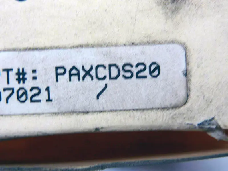 Besturing PAXCDS20