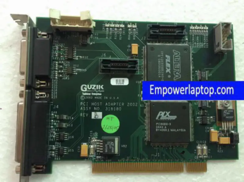 GUZIK PCI HOST ADAPTER 318180 318183 Beeldopnamekaart