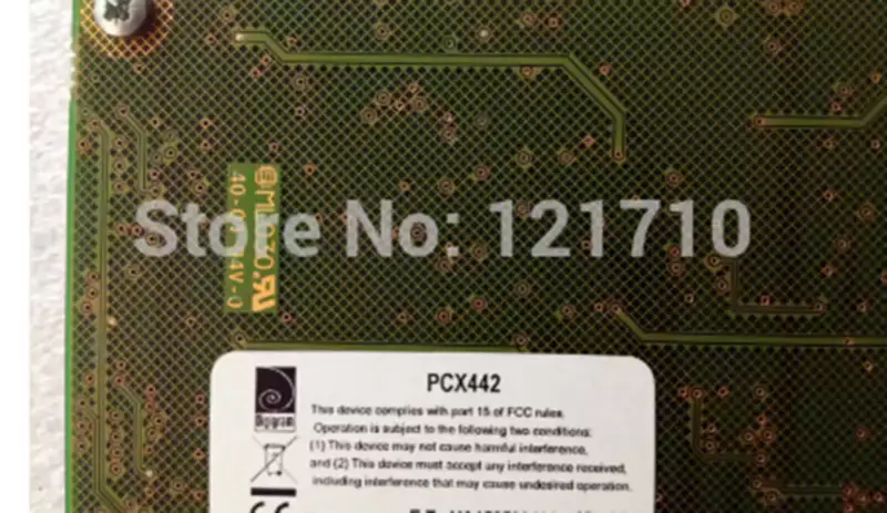 Digigram PCX422 meerkanaals geluidskaart industrieel moederbord