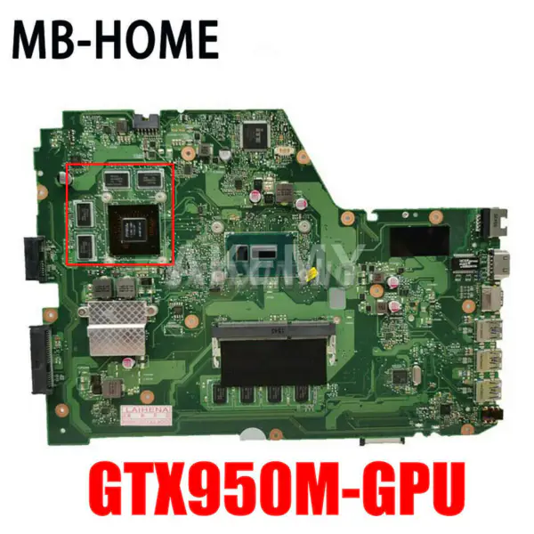 Asus X751lx moederbord
