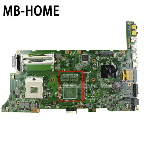 Asus 60-N3YMB1100-D03 K73E ATX moederbord