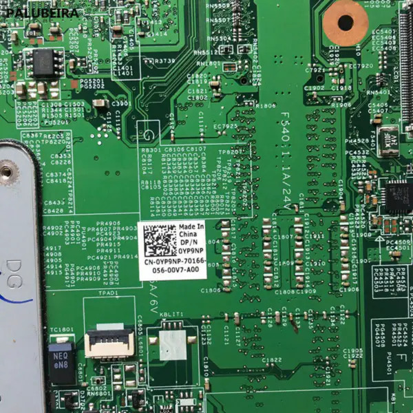 Dell 0YP9NP M5010 ATX moederbord