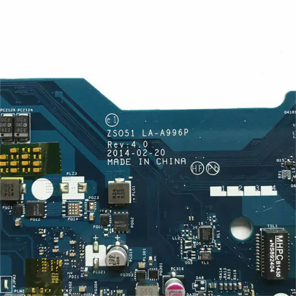 HP 752783-001 752783-501 ZS051 LA-A996P ATX moederbord