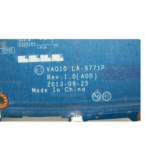 Dell DAG37AMB8D0LA-9771P LA-9771P moederbord