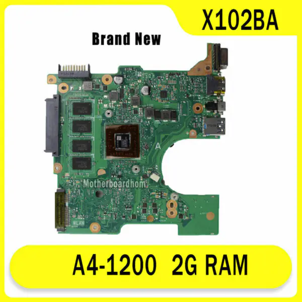 Asus X102BA A4-1200 moederbord