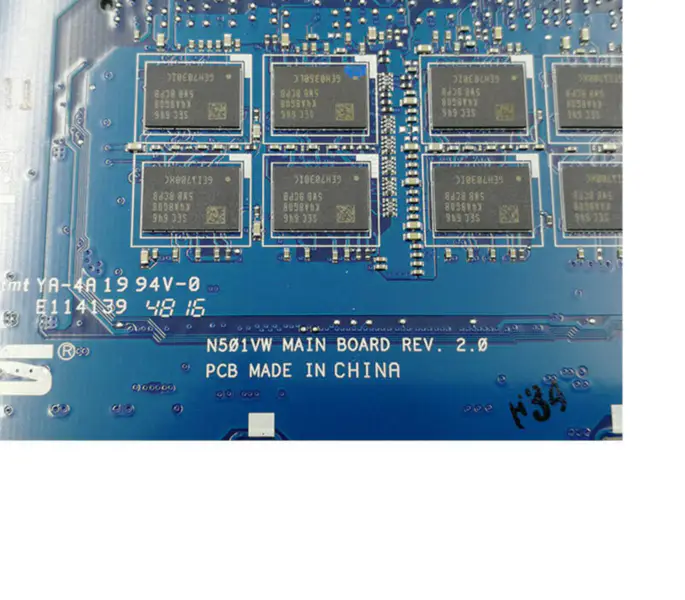 Asus 60NB0AU0-MB2110 N501VW moederbord
