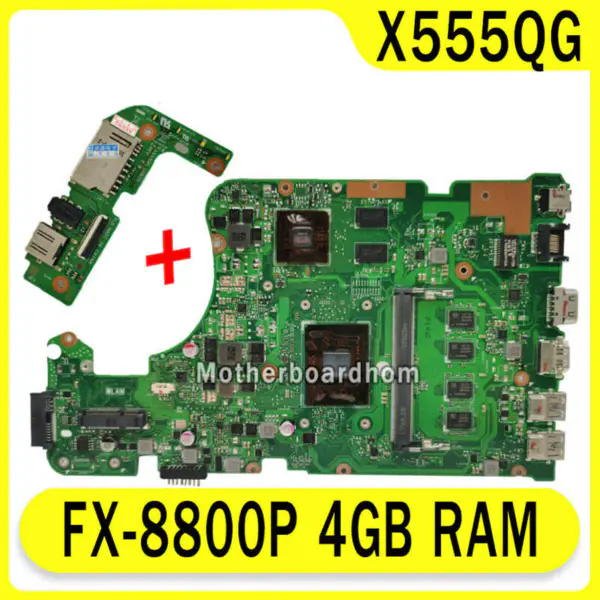 Asus X555QG ATX moederbord