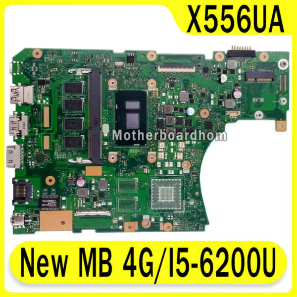 Asus X556UAM ATX moederbord