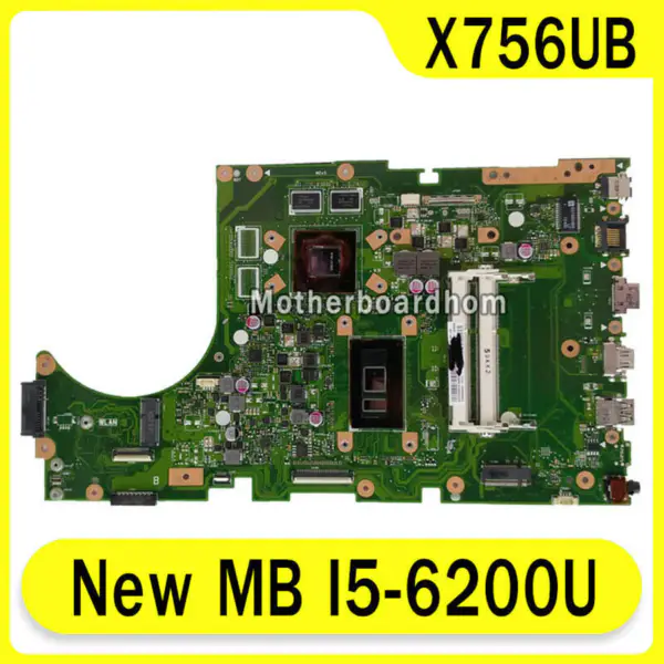 Asus X756UB ATX moederbord