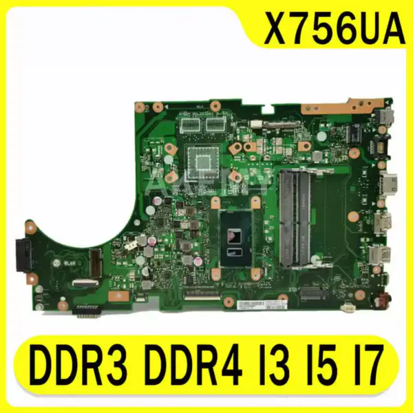 Asus X756UA ATX moederbord