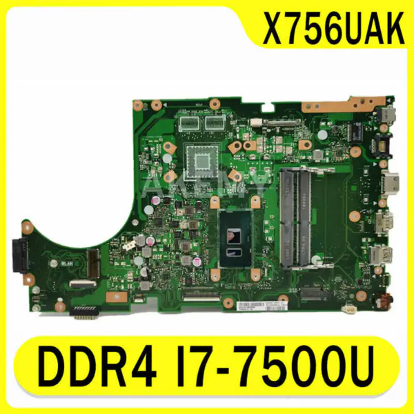 Asus X756UAK ATX moederbord