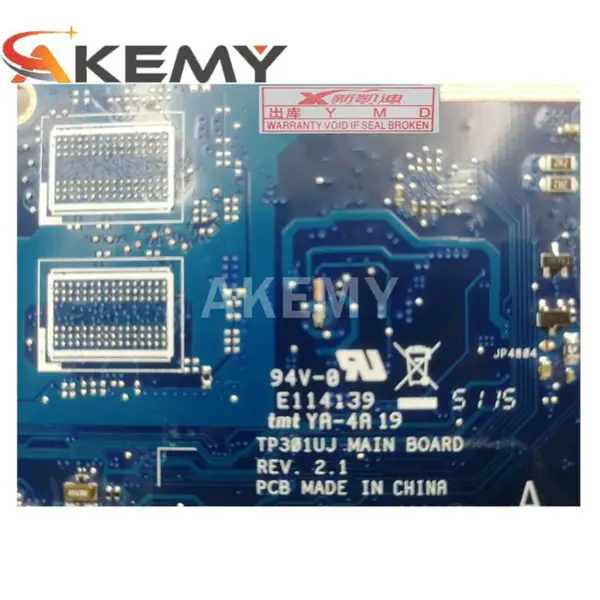 Asus TP301UJ TP301UJ ATX moederbord