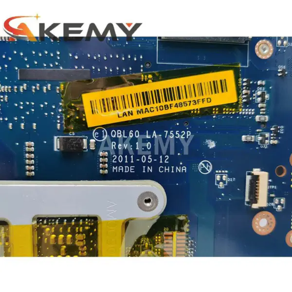 Asus K53TA ATX moederbord