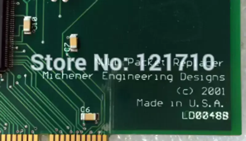 NULL Packet Replacer-kaart Michener Engineering Designs LD0048B SS0048B industrieel moederbord