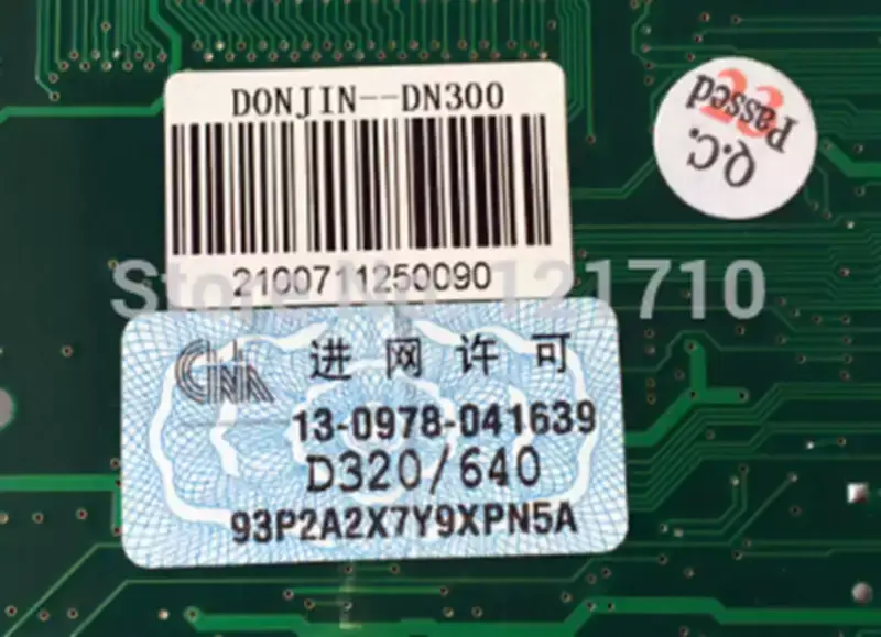 DONJIN netvoedingskaart D1280E1-PCI REV 1.63B DONJIN-DN300 D320/D640 industrieel moederbord