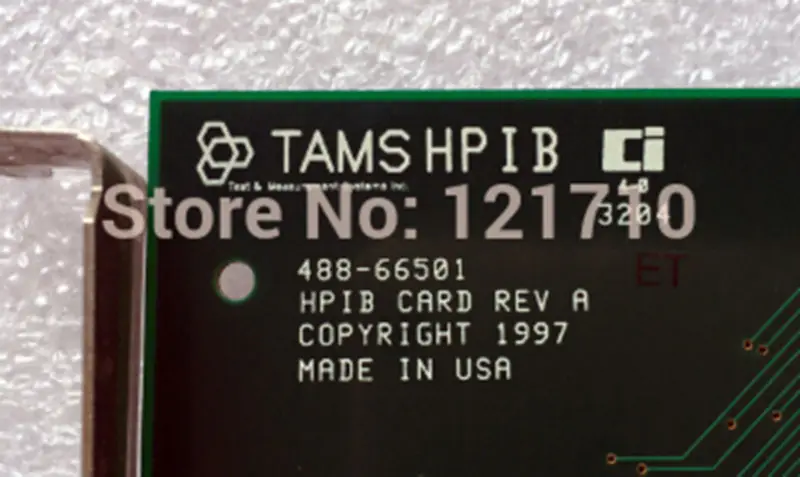 TAMS TAMS HPIB 488-66501 HPIB CARD REV A industrieel moederbord