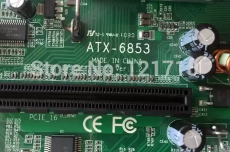 ANOVO ATX-6853 VER 1.2 LGA775 met ISA-sleuf industrieel moederbord