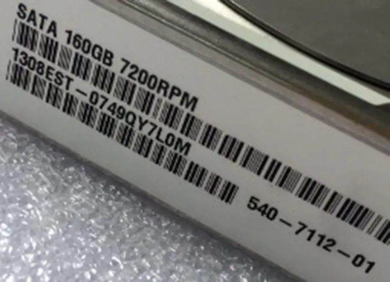 Sun SATA 540-7112-01 390-0351-03 0A33449 7200rpm 160G voor sun workstation industrieel moederbord