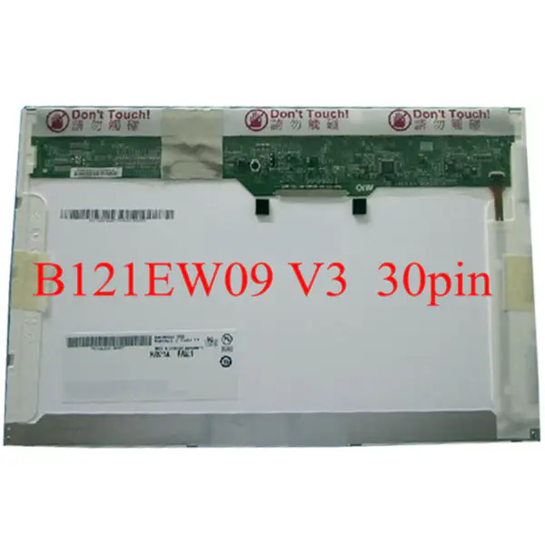12,1 inch LTN121AT07 L02 L01 B121EW09 LP121WX3 TLC1 N121IB-L05 voor lenovo X200 X201 X201i LCD-scherm 30pin