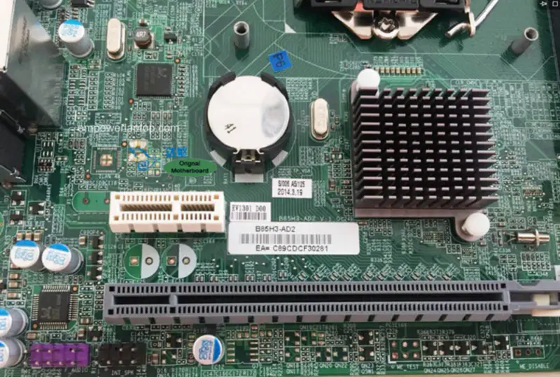 Acer X4630G B85H3-AD2 LG1150 moederbord