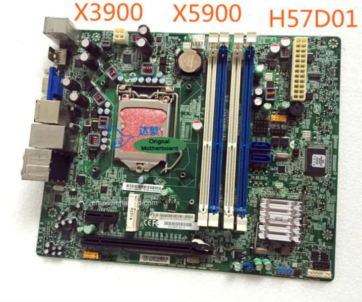 Acer X3900 X5900 H57D01 MBSD101001 LGA1156 moederbord