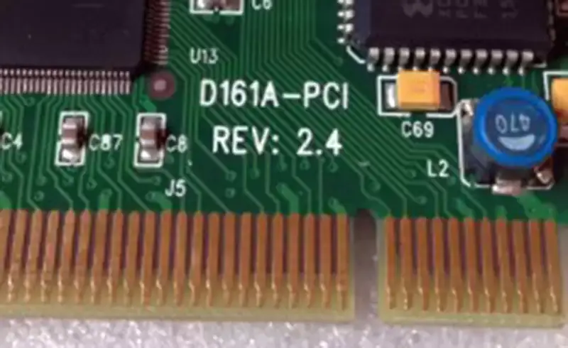 Donjin D161A-PCI REV 2.4 D160A D161AR met 8*M-2T module industrieel moederbord