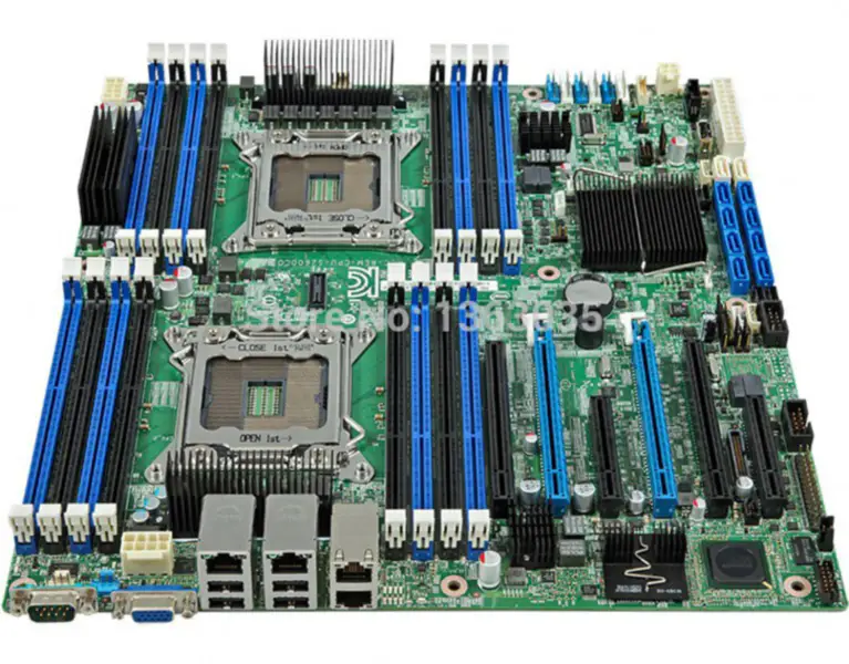 Intel S2600CO4 server moederbord C602 chipset LGA2011