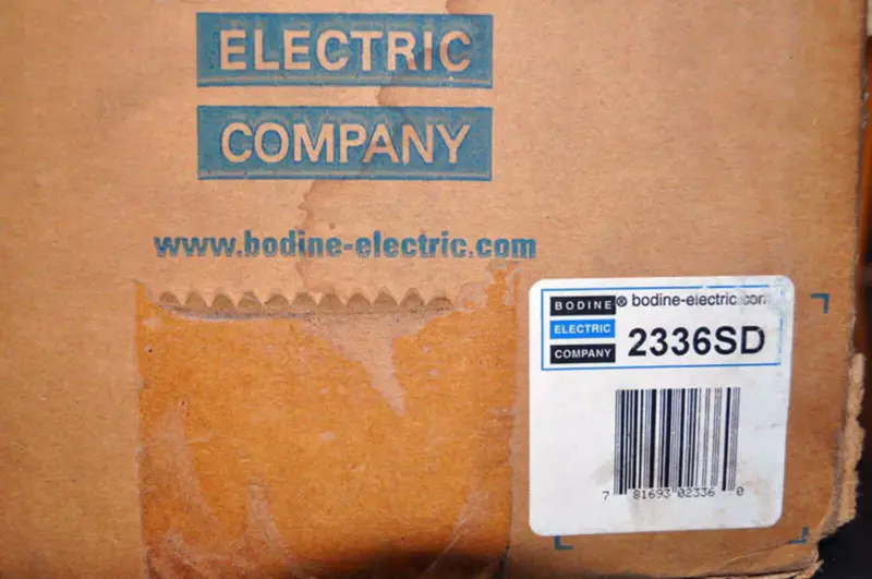 BODINE ELEKTRISCHE 42R6BFPP-GB/H