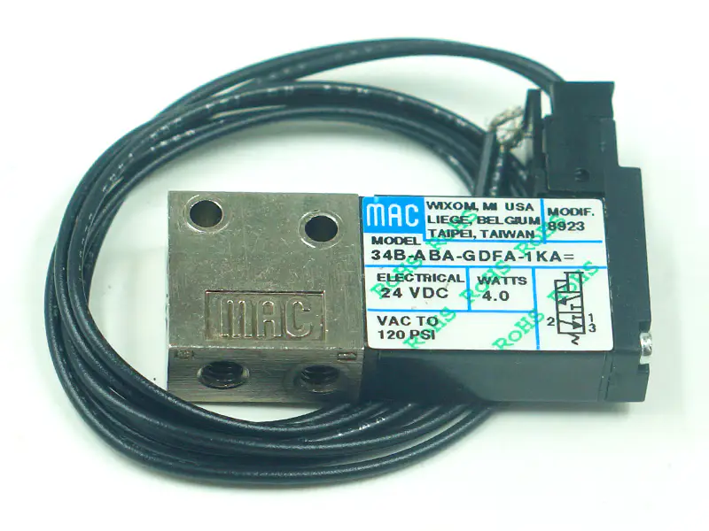 MAC 34B-ABA-GDFA-1KA Magneetventiel