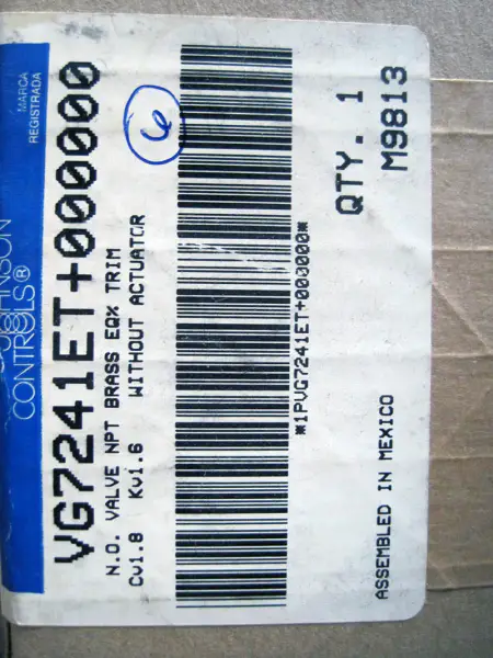 JOHNSON BESTURINGEN VG7241ET