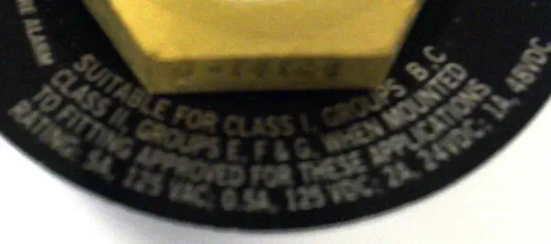FENWAL 12-E27121-000-03 Verticale detector