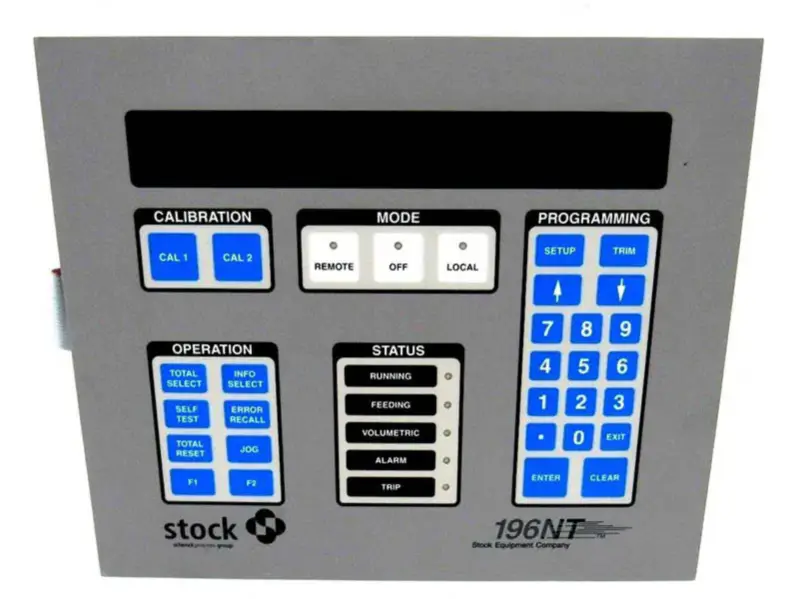 STOCK EQUIPMENT 196NT