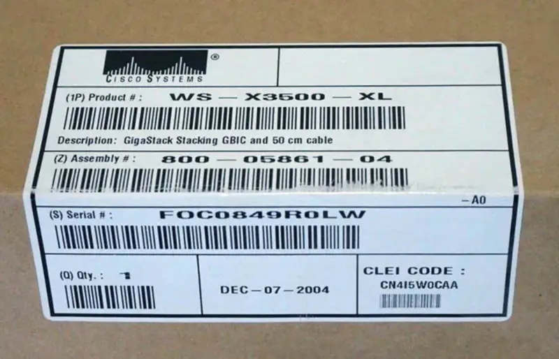 CISCO SYSTEMEN WS-X3500-XL