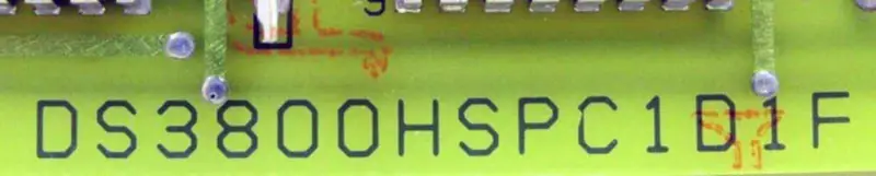 ALGEMENE ELEKTRISCHE DS3800HSPC1D1F