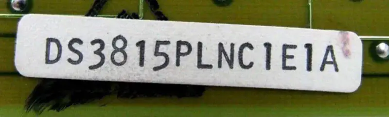 ALGEMENE ELEKTRISCHE DS3815PLNC1E1A