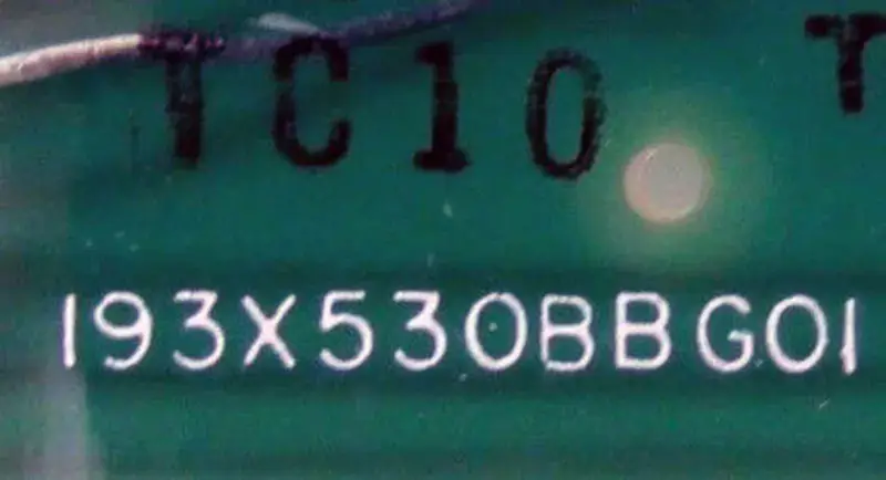 ALGEMENE ELEKTRISCHE 193X530BBG01